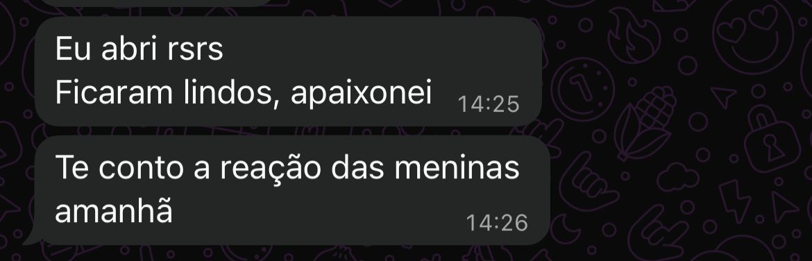Depoimento do cliente — Elogio à precisão da impressão